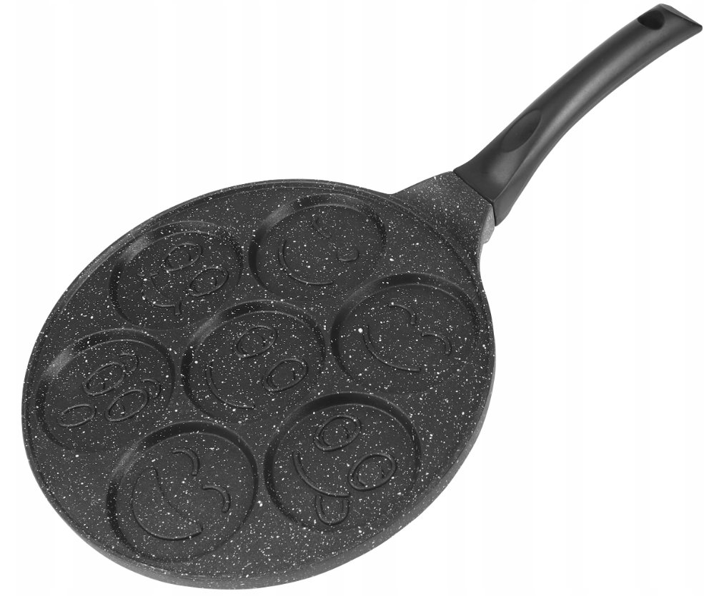 PATELNIA DO NALEŚNIKÓW PLACKÓW EMOTKI BUŹKI PANCAKES NALEŚNIKI 26CM