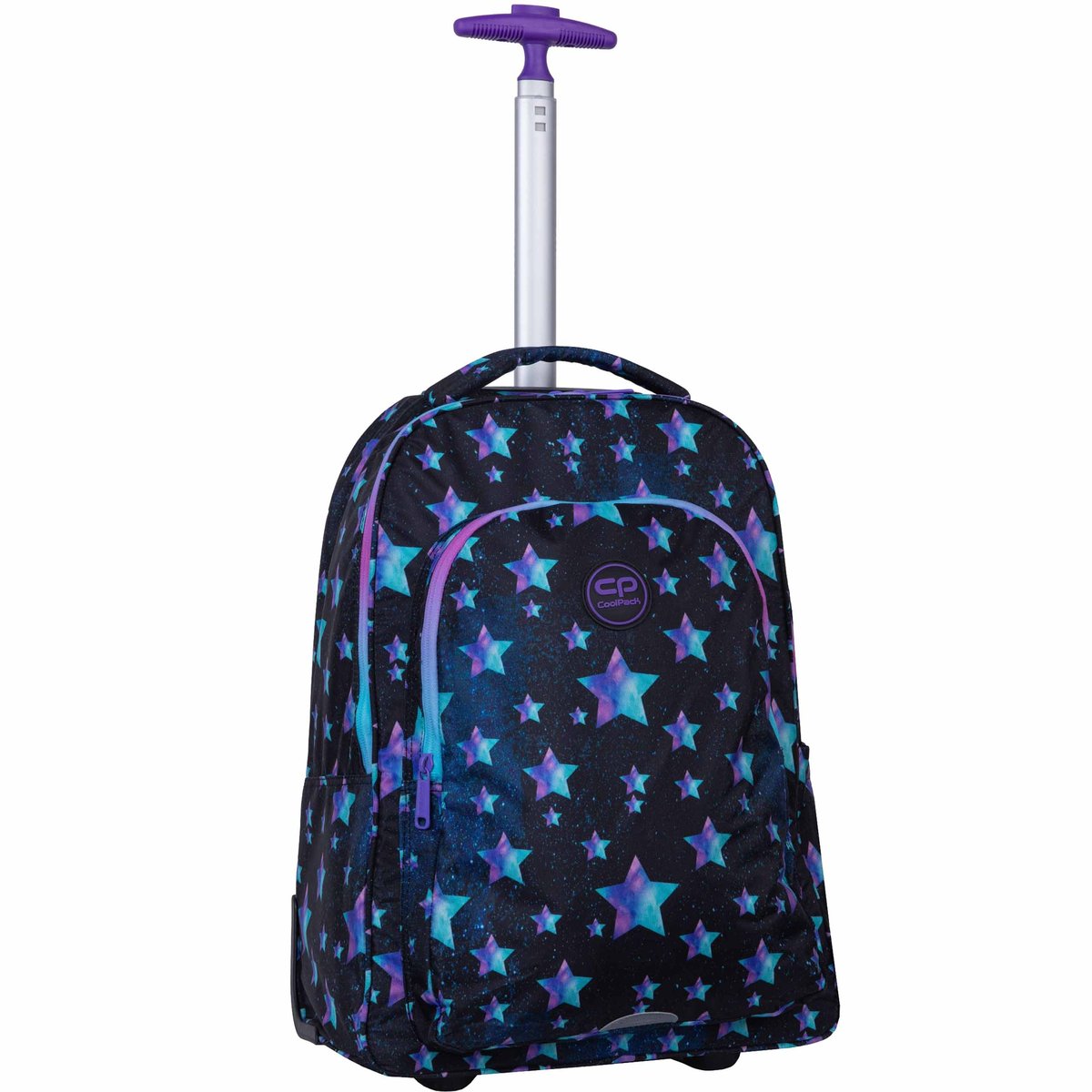 COOLPACK ALAN PLECAK SZKOLNY MŁODZIEŻOWY NA KÓŁKACH GALAXY GWIAZDKI