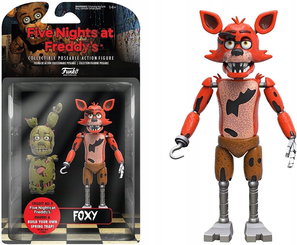 five nights at freddy's foxy figurka akcji funko pop! fnaf freddy