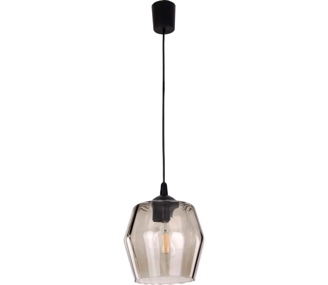 Żyrandol na lince SMOKE 1xE27/15W/230V