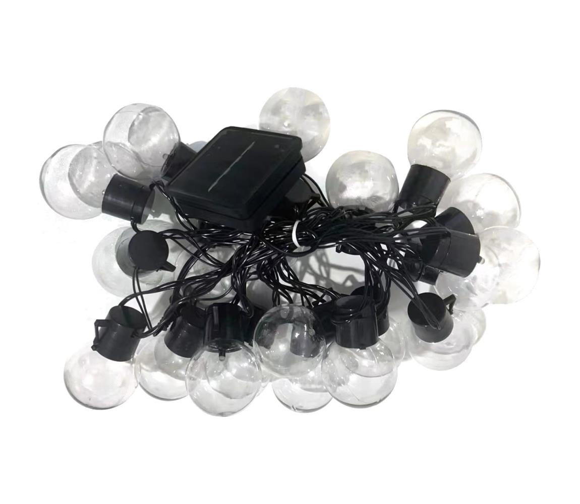 LED - Łańcuch solarny 30xLED/0,12W/1,2V 1xAA IP44 3000K