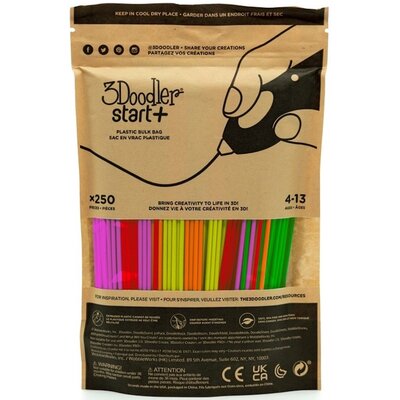 Filament 3DOODLER Start Eko 250 sztuk 3DS-ECO-MIX3-250