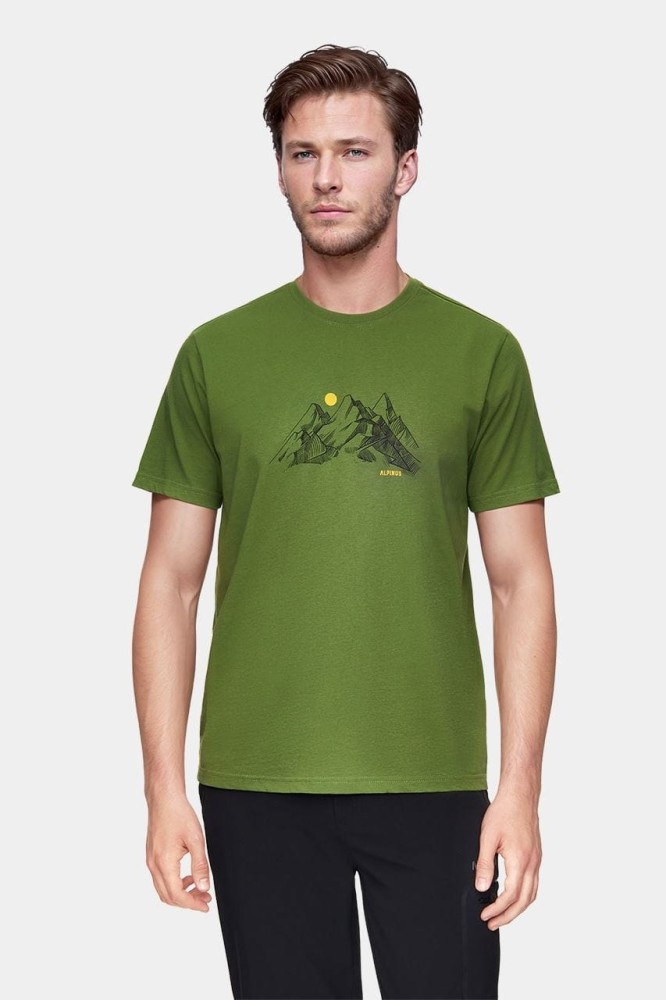 Koszulka męska T-shirt Alpinus Patkhor zielony
