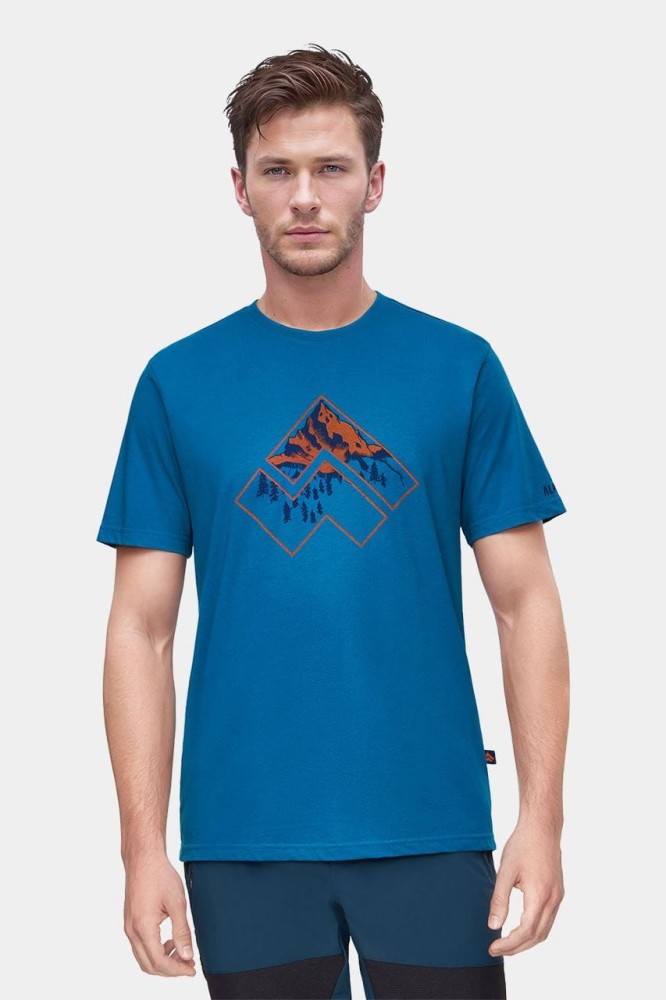 Koszulka bawełniana męska T-shirt Alpinus Mersmel morski