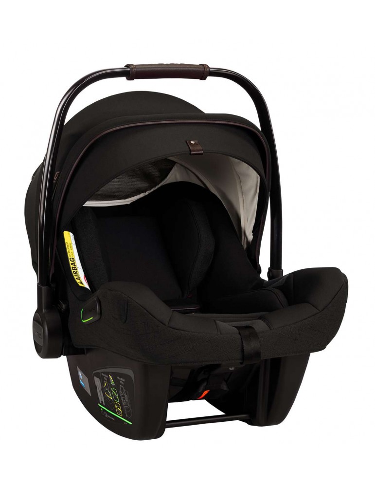 Nuna PIPA System NEXT Fotelik samochodowy Riveted 0-13kg + baza obrotowa