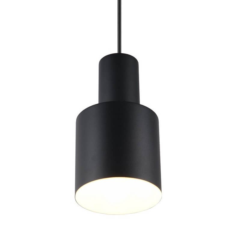 Wisząca lampa Agudo 319400132 Trio walec tubka do kuchni czarna