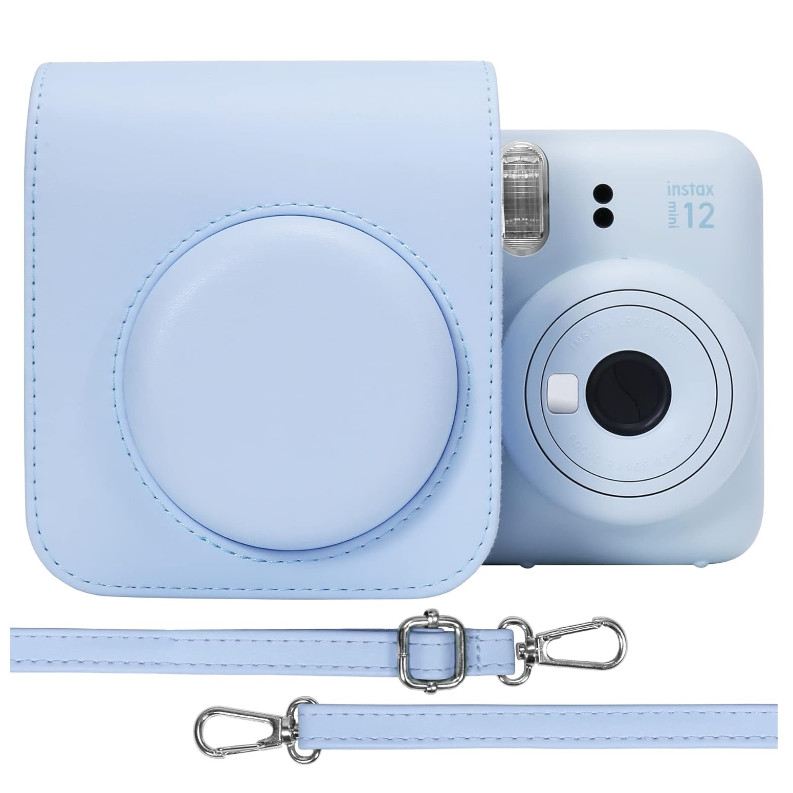 Etui Artnico do Instax Mini 12 niebieskie