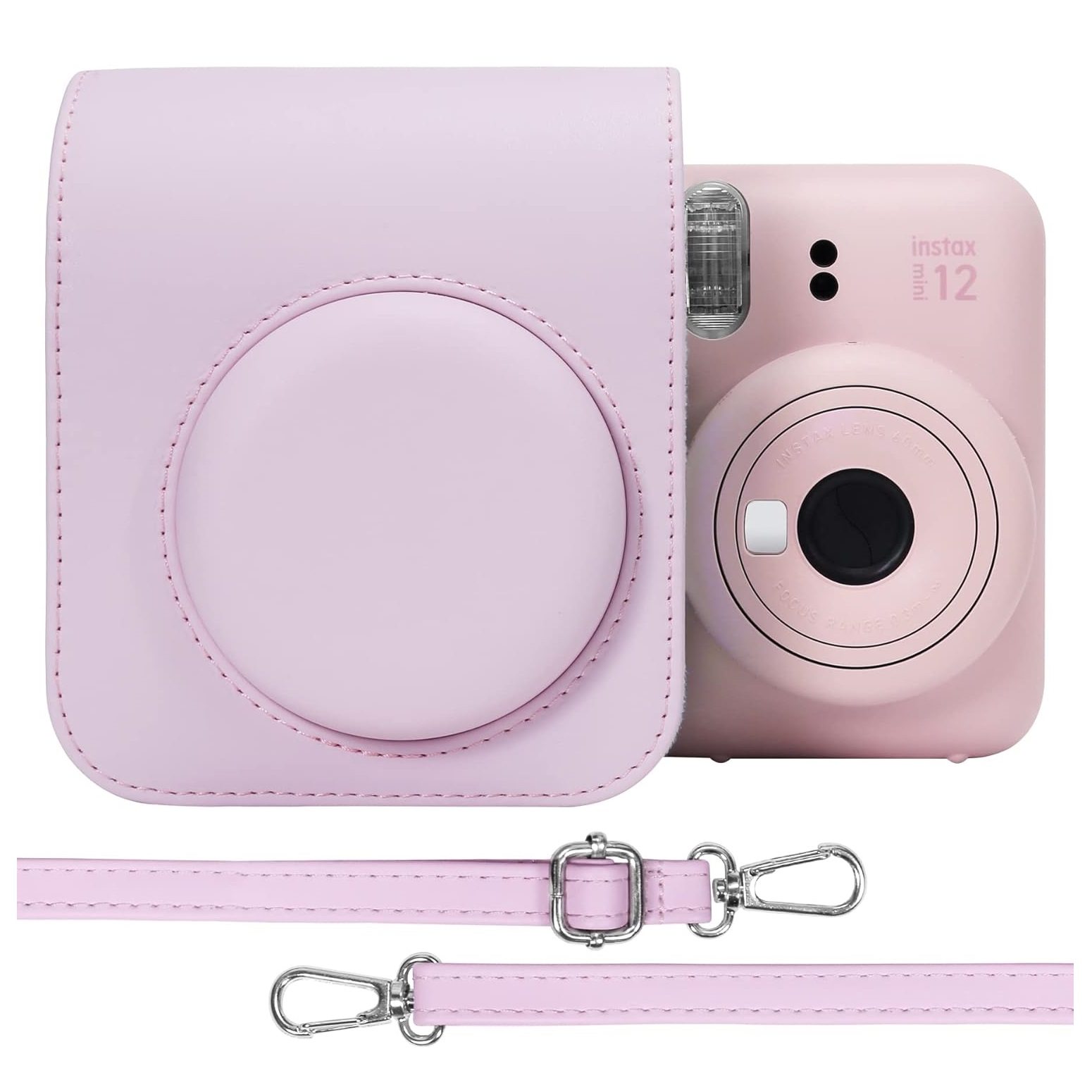 Etui Artnico do Instax Mini 12 różowe