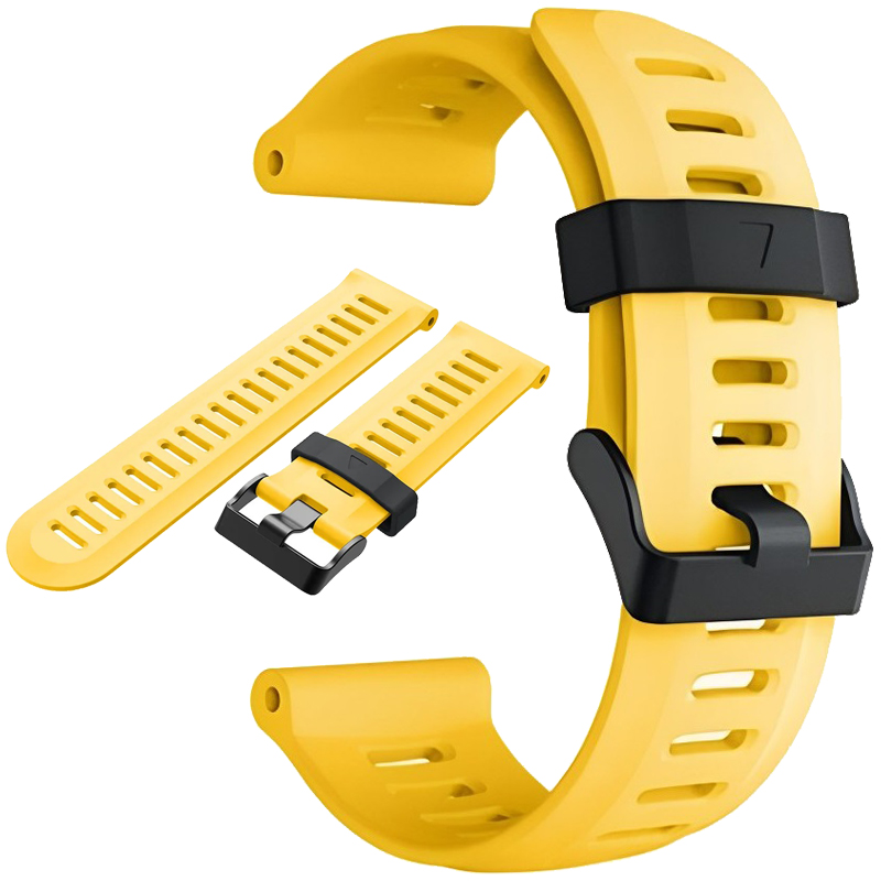 Pasek Artnico do Garmin Fenix 3/5 żółty