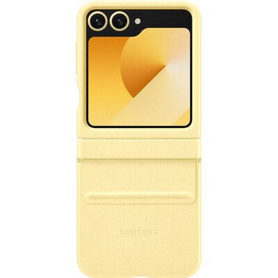 Etui SAMSUNG Flap Eco-Leather Case do Galaxy Z Flip 6 Żółty EF-VF741PYEGWW
