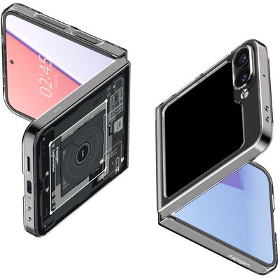 Etui SPIGEN AirSkin do Samsung Galaxy Z Flip 6 Zero One Transparentny