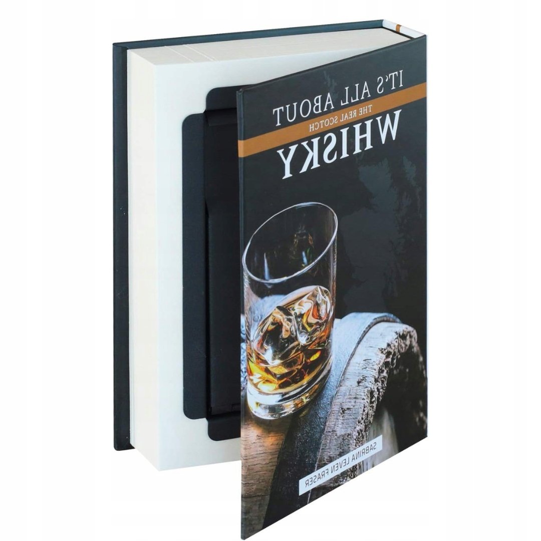 SEJF NA KSIĄŻKI UKRYTA KASETKA NA PIENIĄDZEWHISKY18,7 x 13 x 4,2 cm