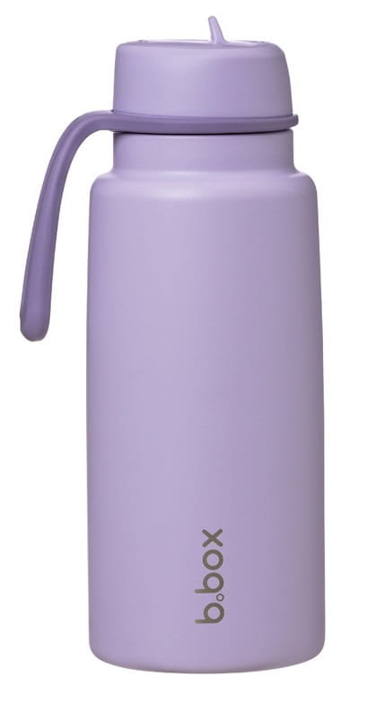 Butelka Termiczna Termos Ze Stali Nierdzewnej Ze Składanym Ustnikiem 1L Lilac Love B.box