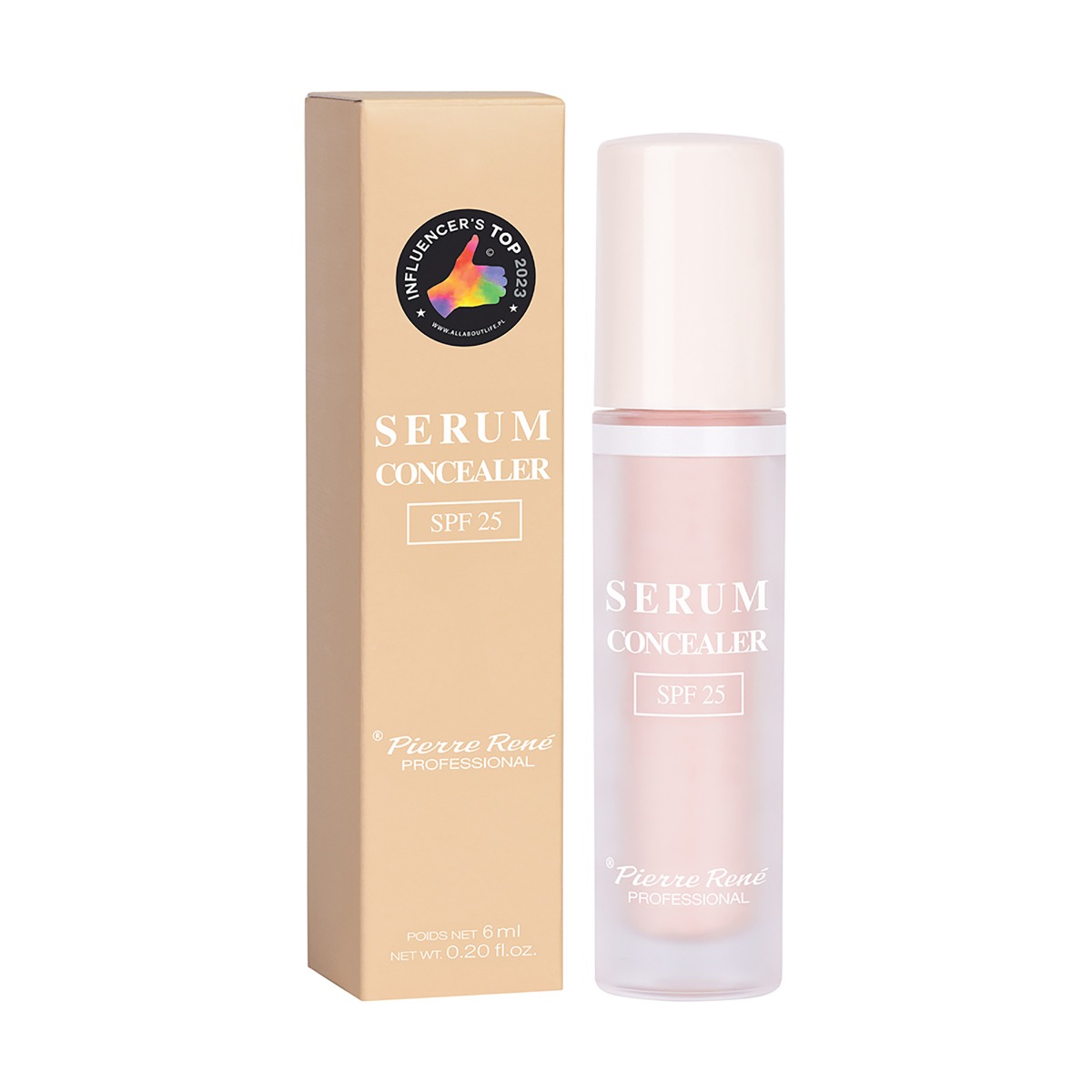 Pierre Rene Serum Concealer Korektor do twarzy SPF25 05 7ml PR con 7 ml