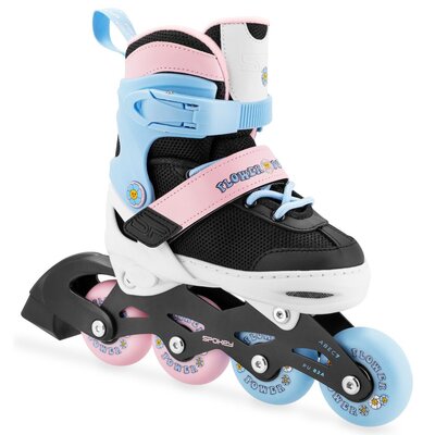 Rolki SPOKEY Joy ( 31-34) Czarno-niebiesko-różowy