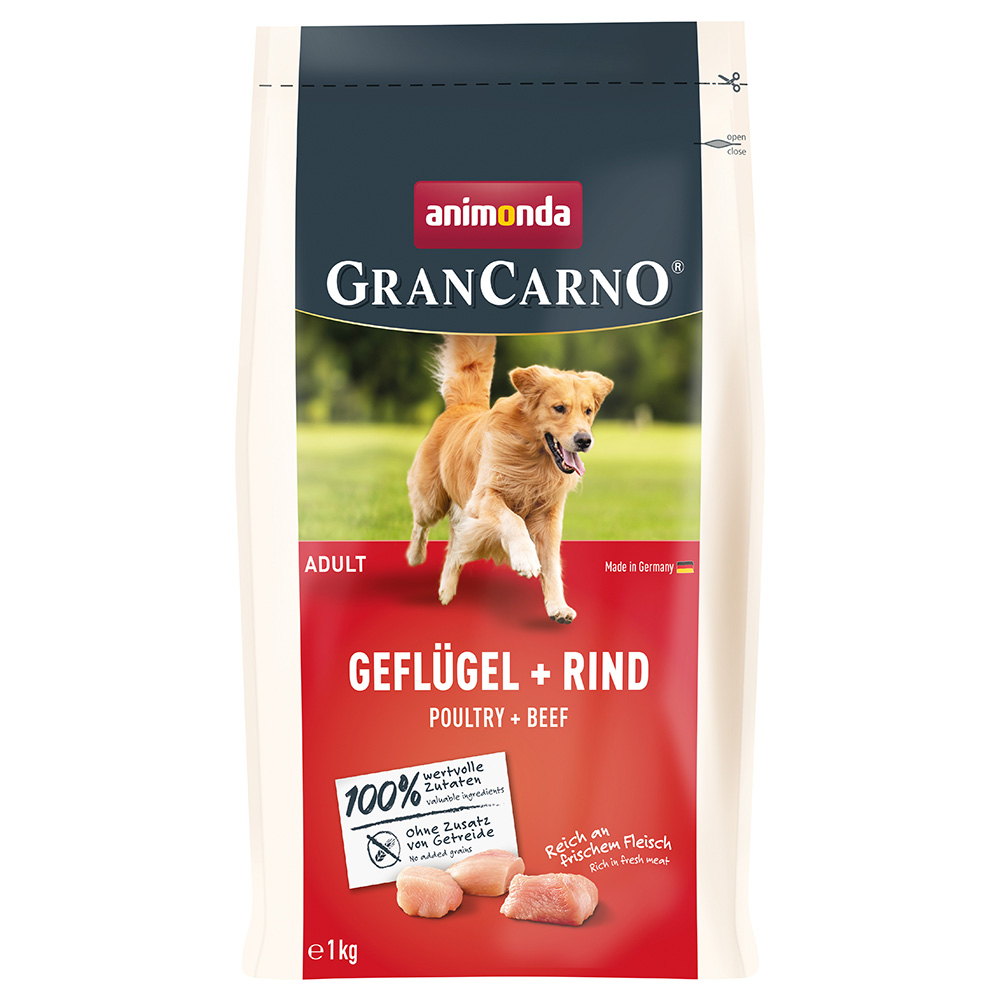 animonda GranCarno Adult, drób i wołowina - 1 kg