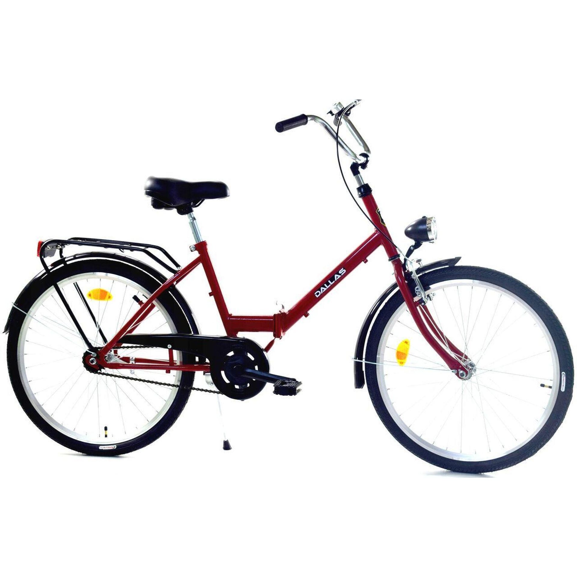 Rower Miejski Dallas Bike Składak 24