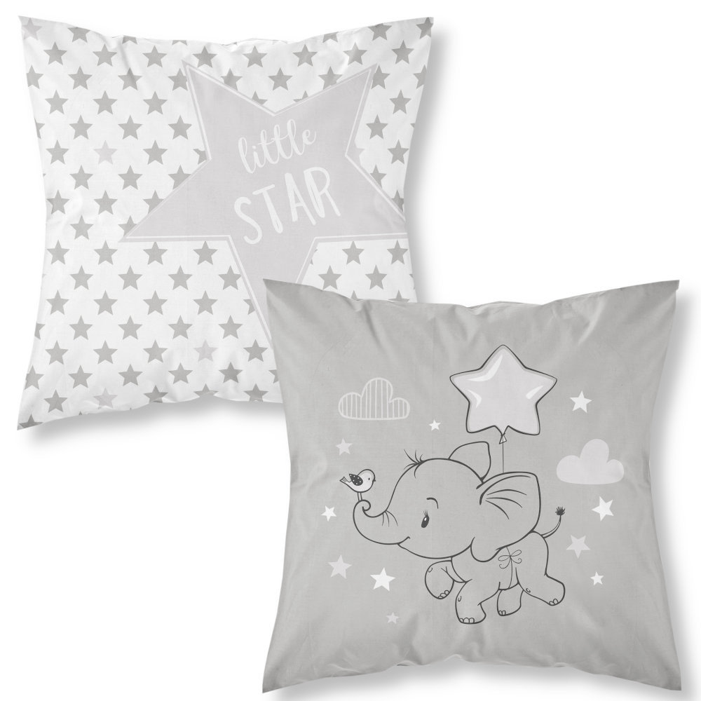 Poszewka 40X40 Dla Dzieci Słoniątka 09A