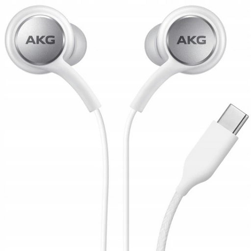 Samsung AKG USB Typ C biale