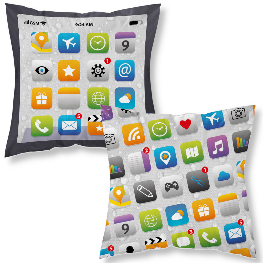 Poszewka 40X40 Młodzieżowa Ikonki Mf 013