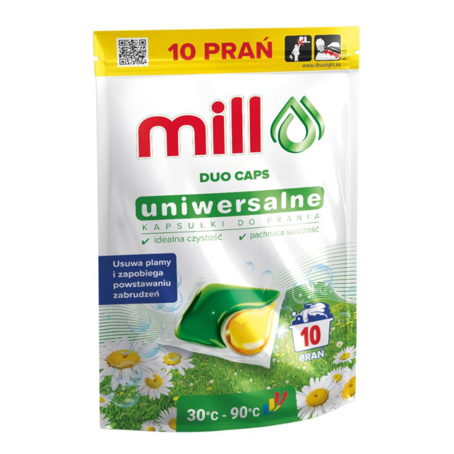 Kapsułki do prania MILL Professional Uniwersalne 10 szt