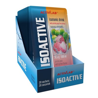 Izotonik ACTIVLAB Isoactive Opuncja figowa z liczi (31.5 g)