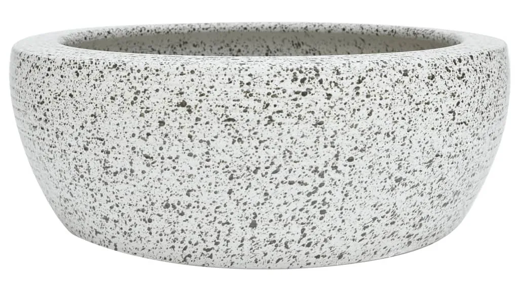 Elior Szara okrągła umywalka ceramiczna D1-N47