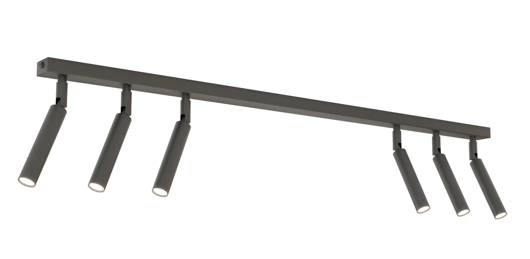Czarna metalowa lampa reflektorowa - D142 H3-H16
