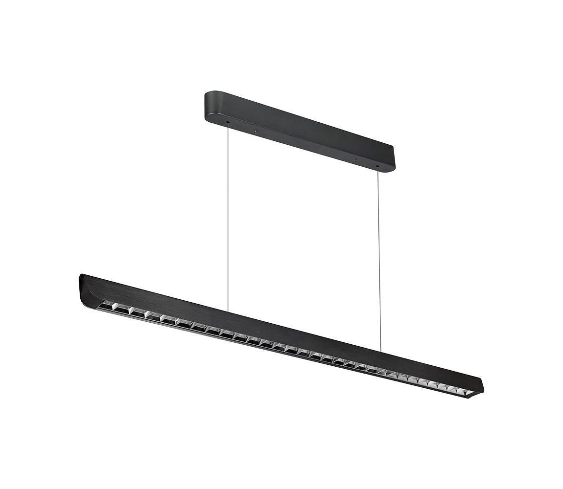 LED Żyrandol na lince LED/36W/230V 3000/4000/6400K czarny