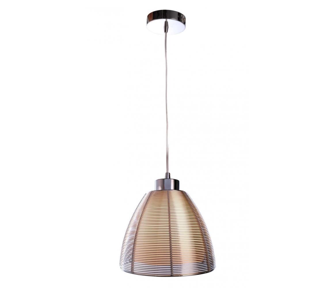 Deko-Light 342025 - Żyrandol na lince FILO 1xE27/60W/230V śr. 19 cm srebrny