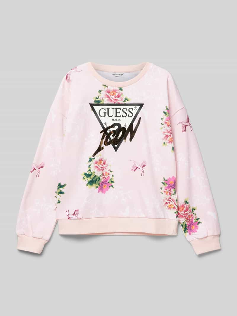 Bluza z kwiatowymi nadrukami