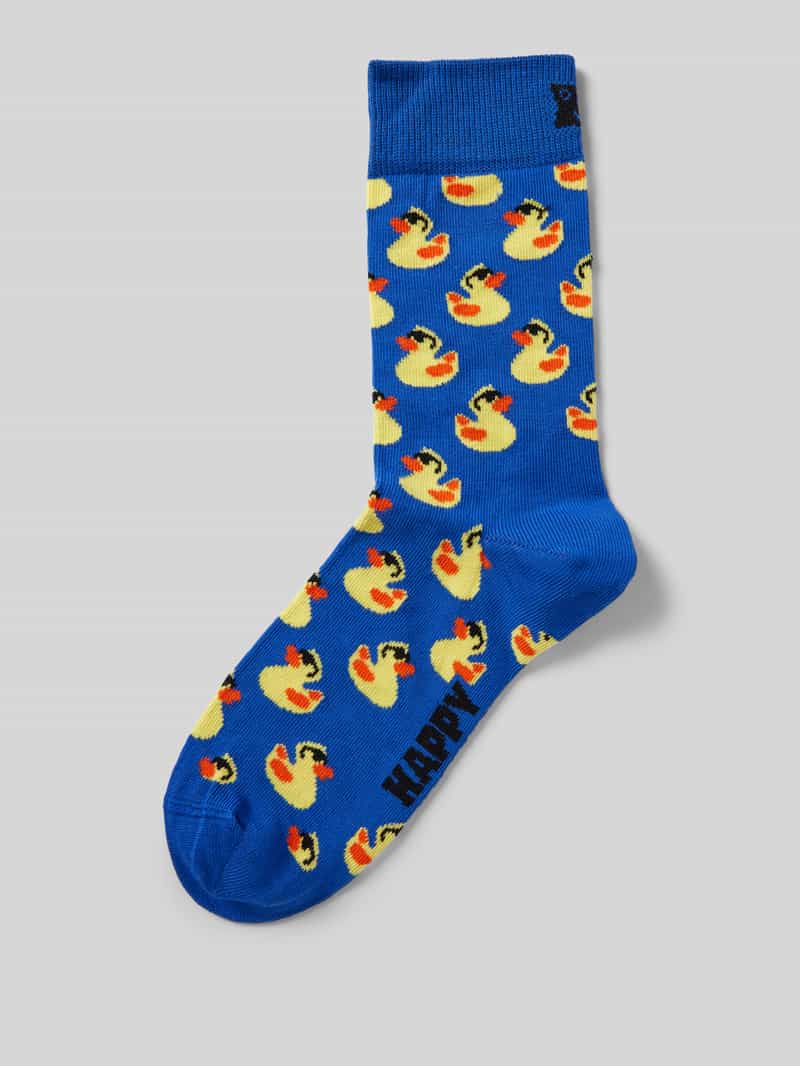 Skarpety z nadrukowanym motywem model ‘Rubber Duck’