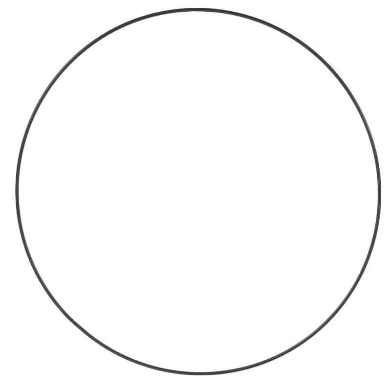 [000170] Obręcz metalowa baza do łapacza snów 25cm czarna