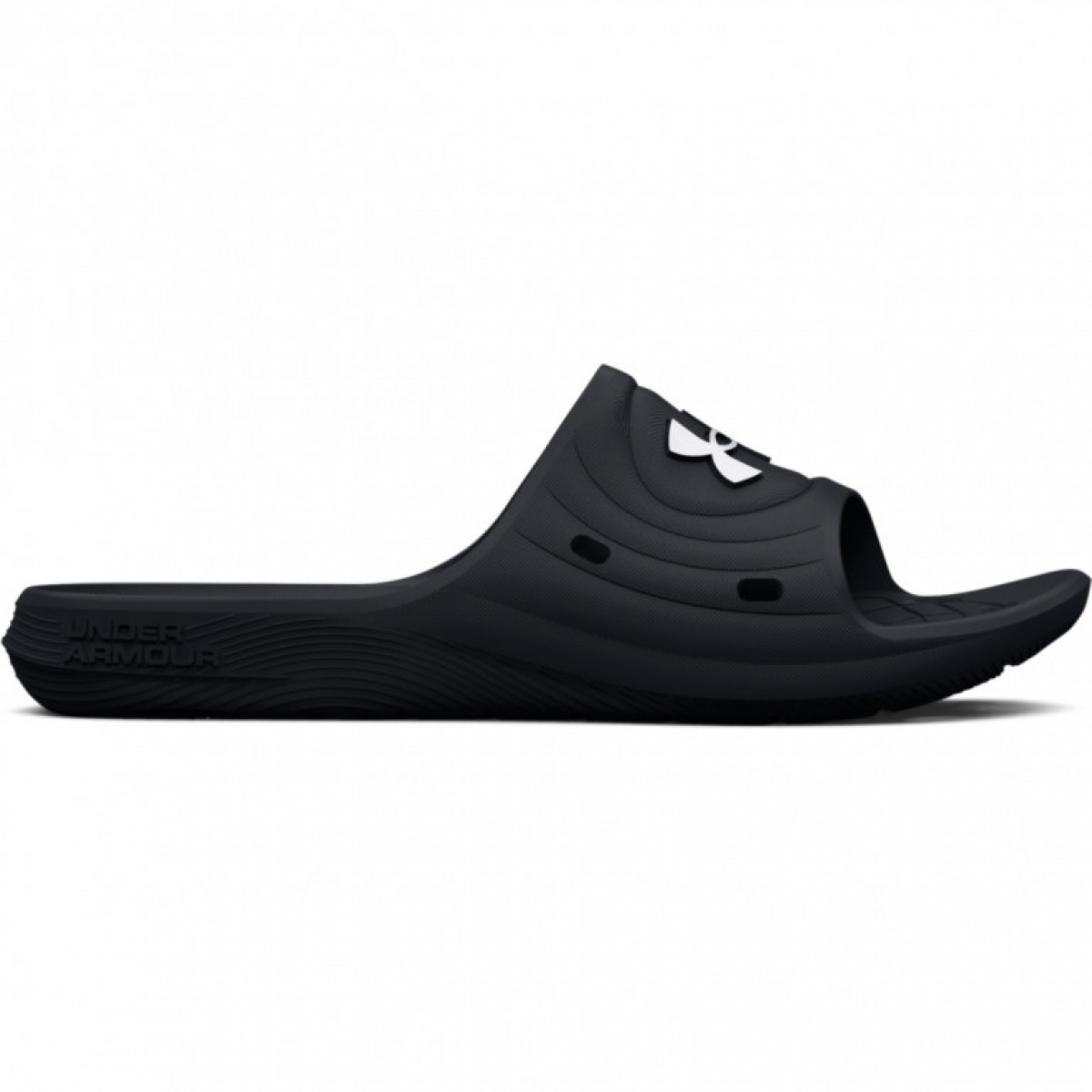 Damskie klapki Under Armour UA W Locker IV SL - czarne - UNDER ARMOUR