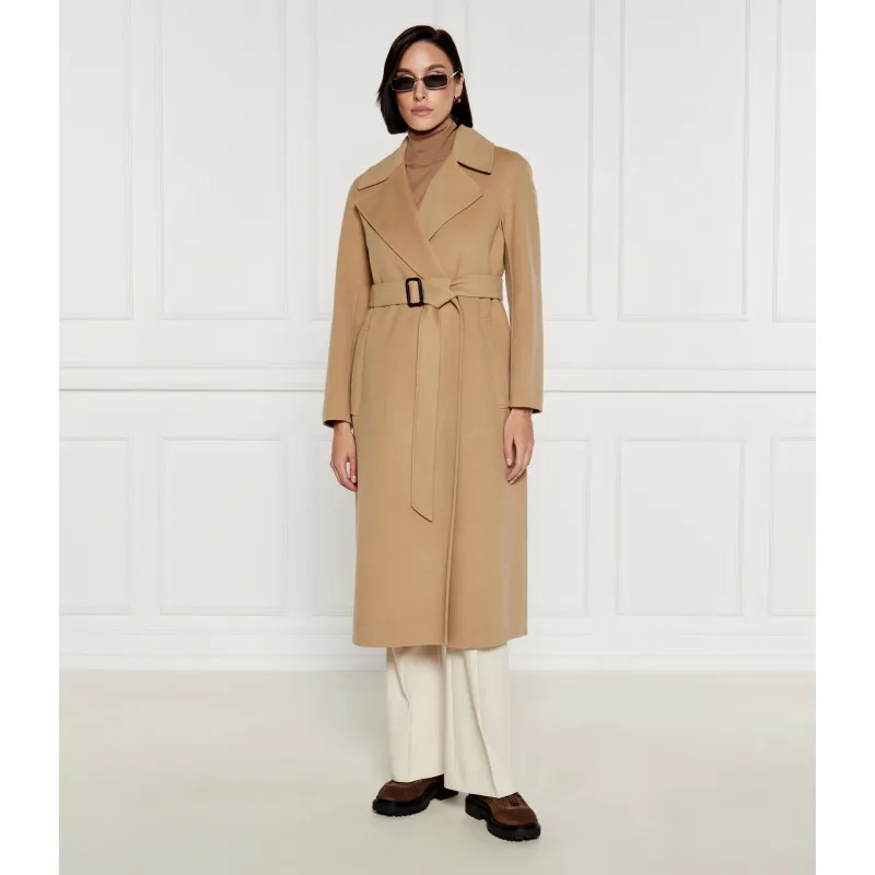 Weekend MaxMara Wełniany płaszcz Manu