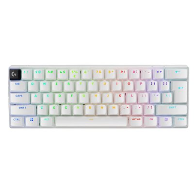 Logitech Pro X 60 Lightspeed GX Tactile biały