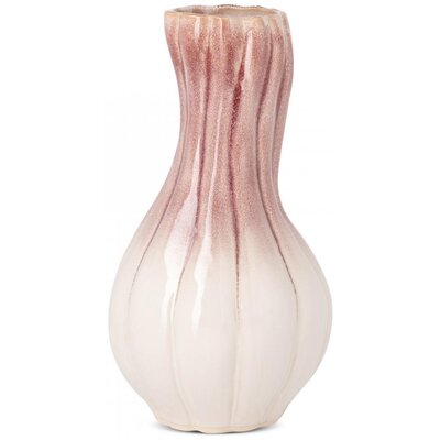 Wazon EUROFIRANY Evita 02 17 x 32 cm Kremowo-różowy