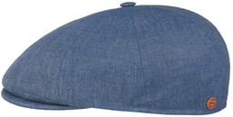 Kaszkiet Lniany Wallace by Mayser, niebieski, 55 cm