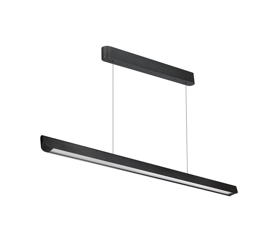 LED Żyrandol na lince LED/36W/230V 3000/4000/6400K czarny