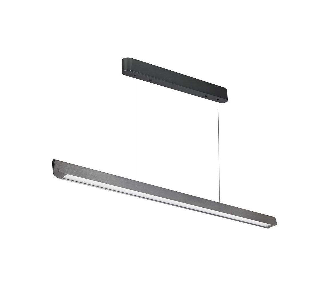 LED Żyrandol na lince LED/36W/230V 3000/4000/6400K antracyt