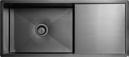 Zlewozmywak kuchenny Diskho 8140 Stalowy Czarny Chrom PVD