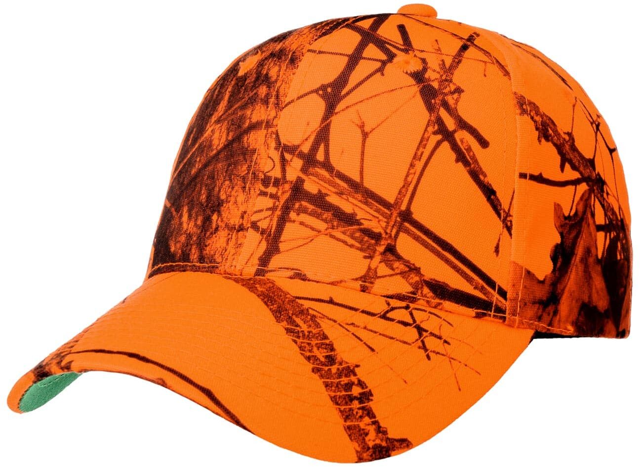 Czapka Mossy Oak Breakup by Lodenhut Manufaktur, pomarańczowy, One Size