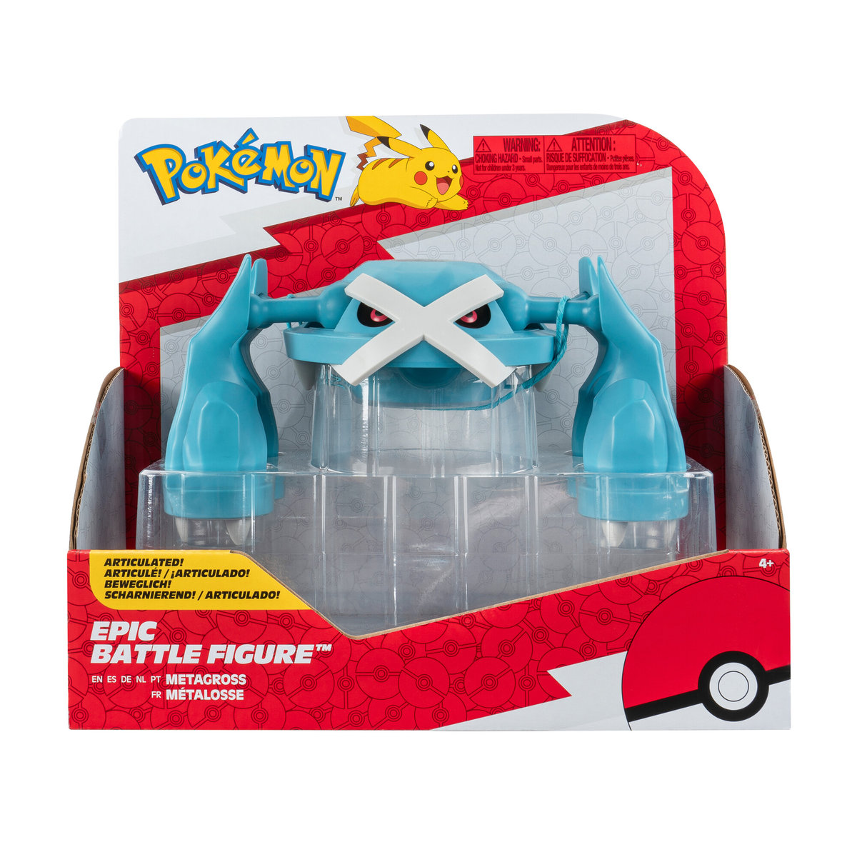 POKEMON Figurki Bitewne Seria 6, figurki, 30 cm METAGROSS