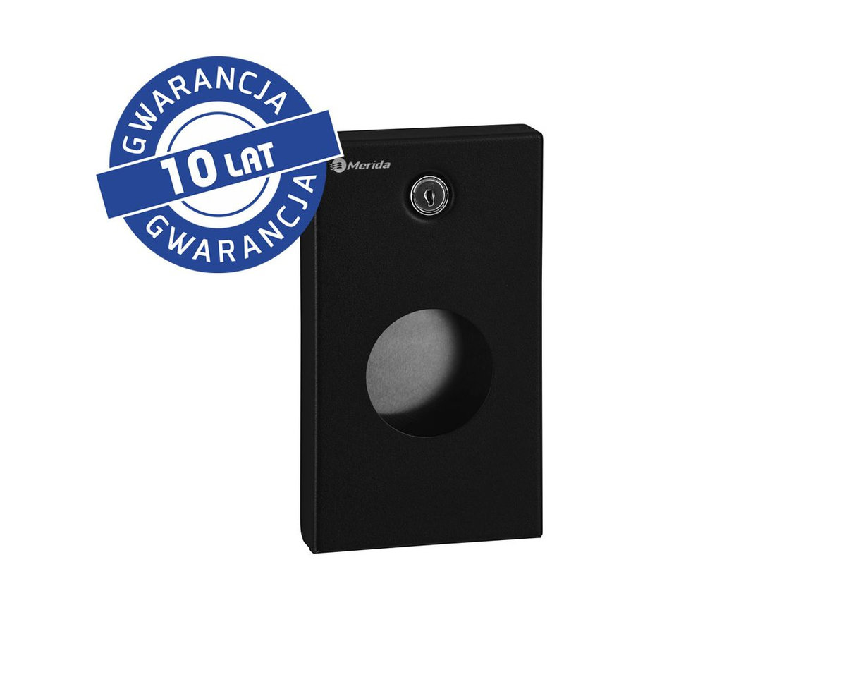 Merida GSC002 Pojemnik na torebki higieniczne STELLA BLACK LINE, czarny