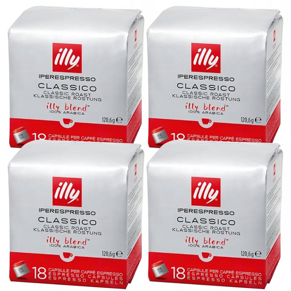 Kapsułki Illy Espresso Classico, 72 Sztuki