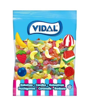 Vidal żelki mix kwaśne owocowe 1 kg