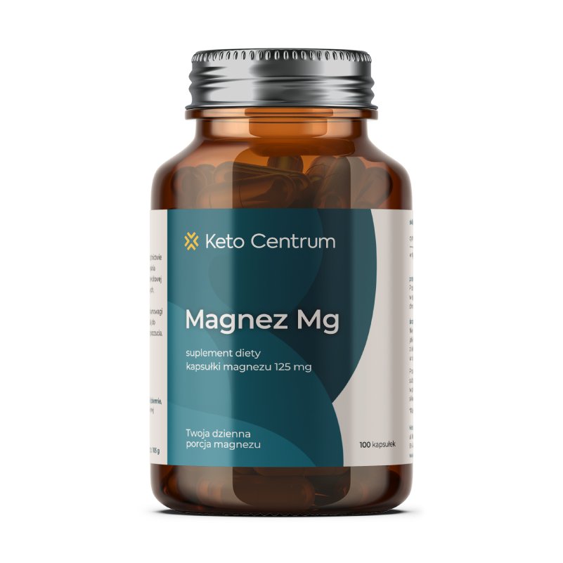 Magnez wysoko przyswajalny 125mg KetoCentrum