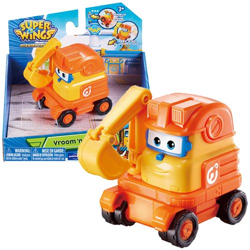 SUPER WINGS KOPARKA Z NAPĘDEM RUCHOMY WYSIĘGNIK SCOOP VROOM N ZOOM