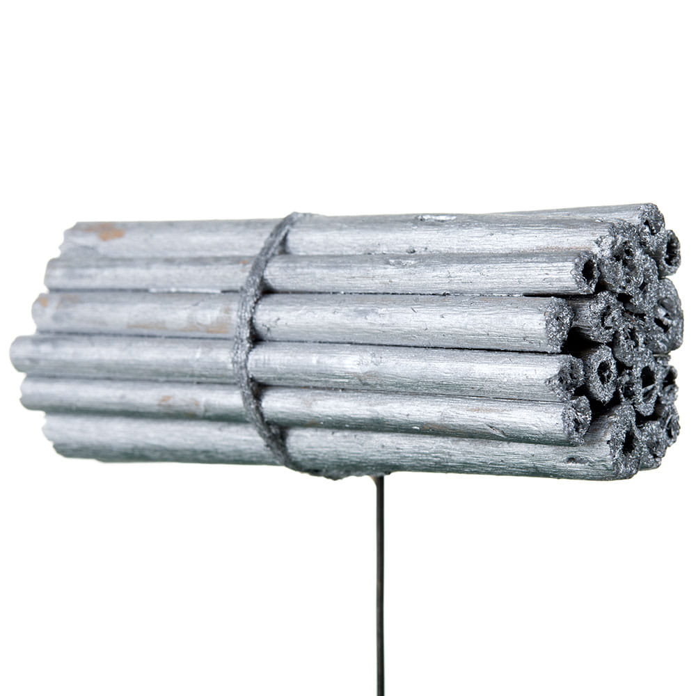 [59003] Susz patyczki bambusowe na piku srebrne