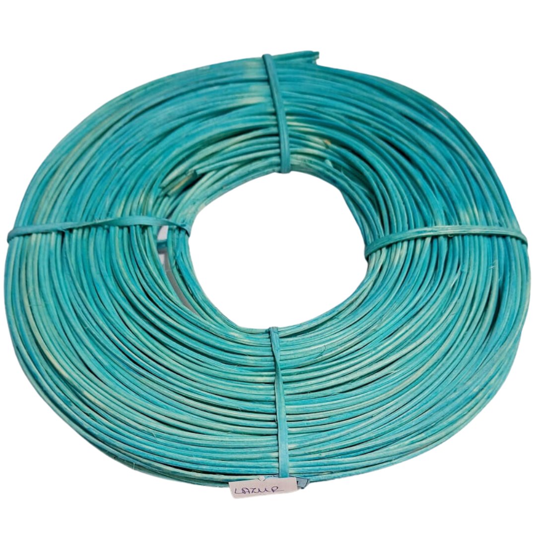 [61215] Rattan w krążku 1,7mm 100g lazurowy